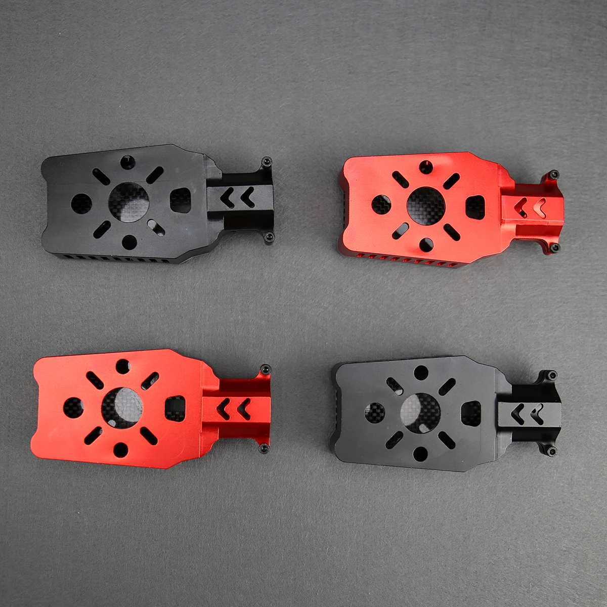 CZ V4 25MM Machine de Protection des plantes Q6L CNC Tube de carbone Base de moteur siège élévation épaississement support de montage pour outils de jardinage