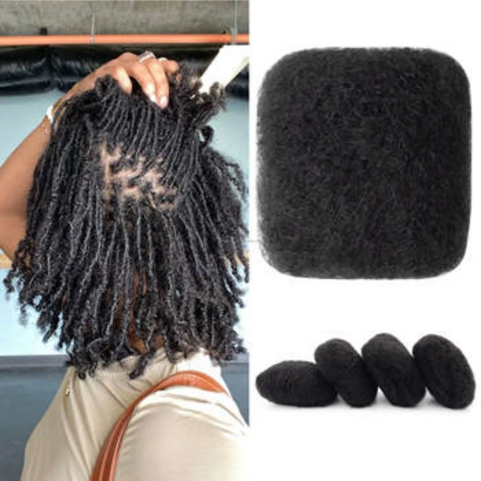 

100% необработанные человеческие волосы, афро-кудрявые вьющиеся, оптом, купить 30-грамовые мини-завитки для наращивания волос Micro Twist Braiding