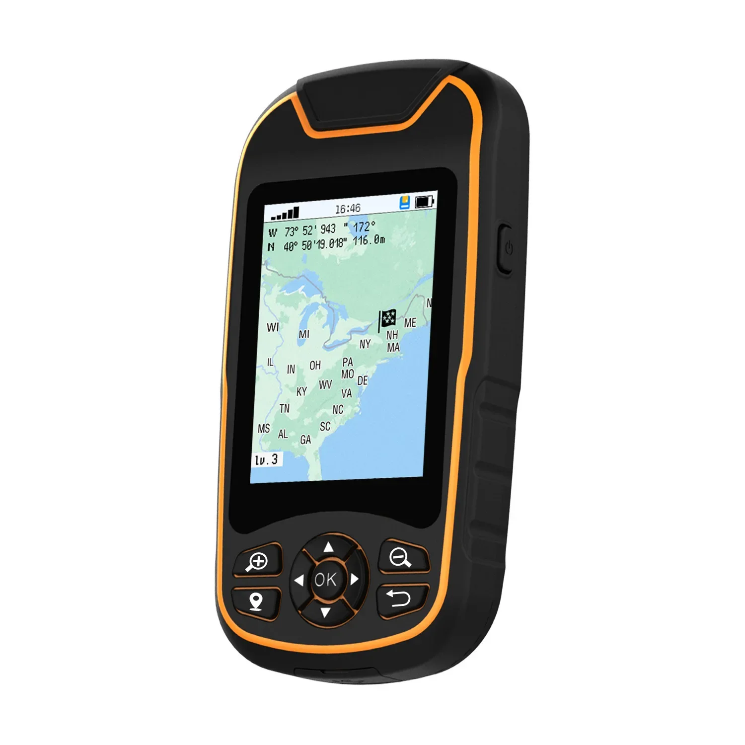 Горячая распродажа Zhuolin A8 2025 года китайский и английский портативный GPS-локатор измерительный прибор для длительной Фото №2