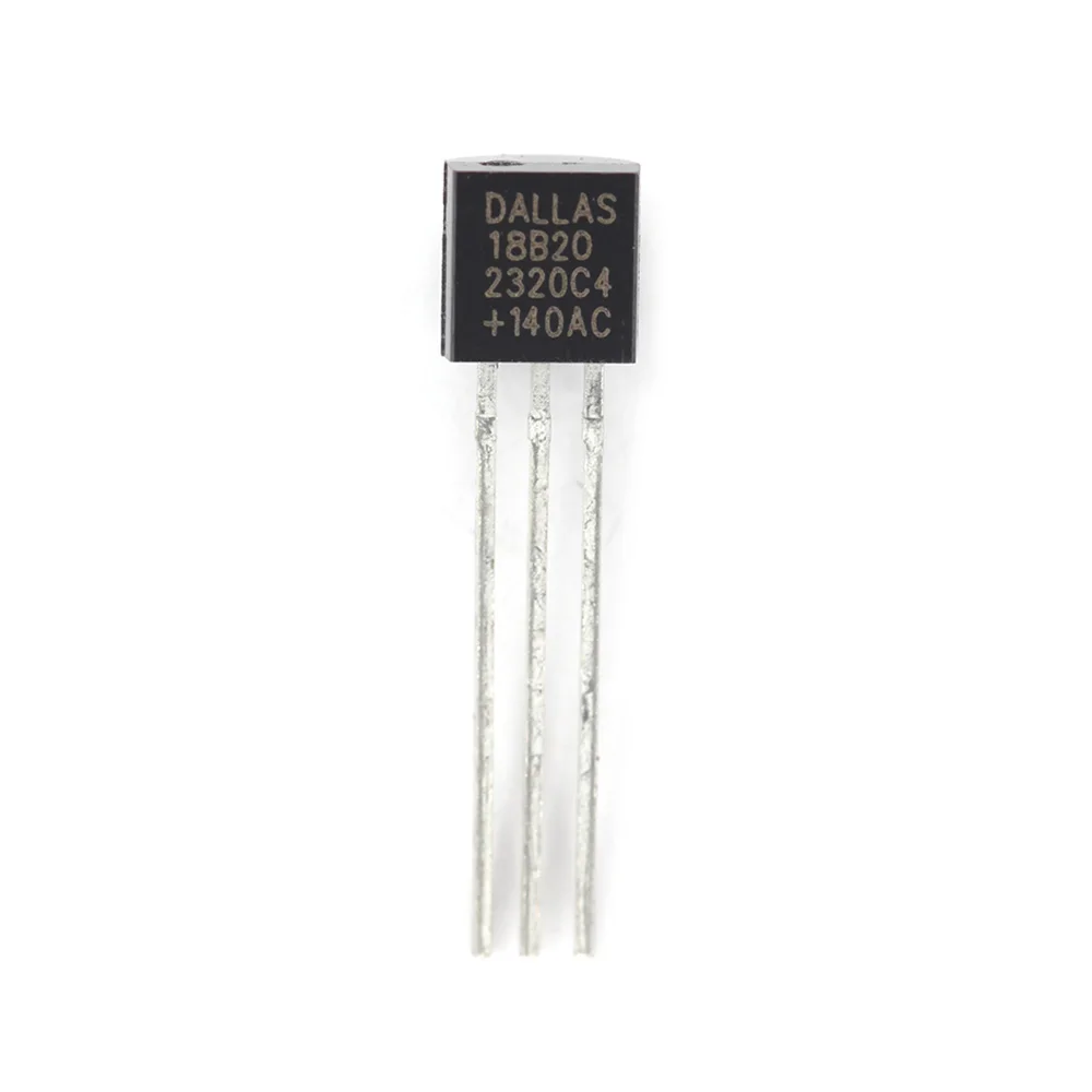 DS18B20 Stainless Steel Package 1/2Meter 100/200 Waterproof 18b20 Cable Probe Temperature Sensor