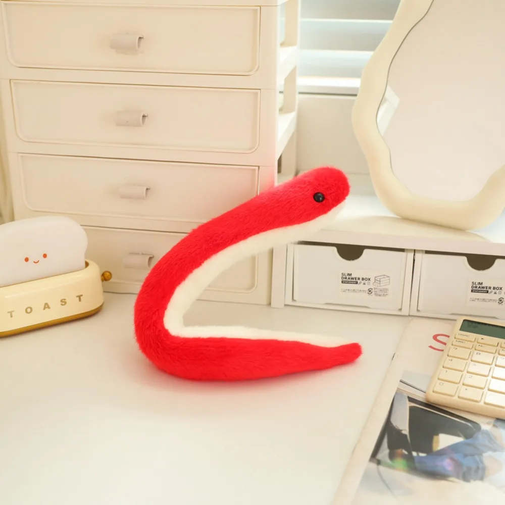 

Yellow Green Stuffed Animal Snake Bendable Soft Cotton Stuffed Snake Reptile Decoration Simulated Snake Birthday Gifts