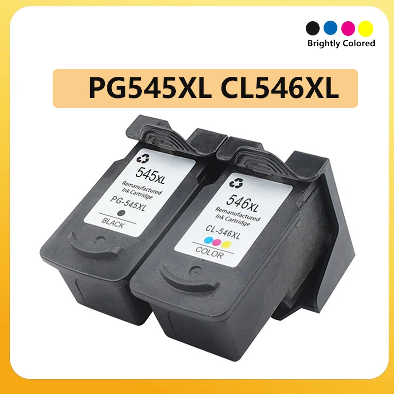 PG545 CL546 PG 545XL CL 546XL Kompatible Tintenpatrone für Canon 545 546 Pixma MG2550 MG2580 MG2950 MG2400 MG2450 Drucker