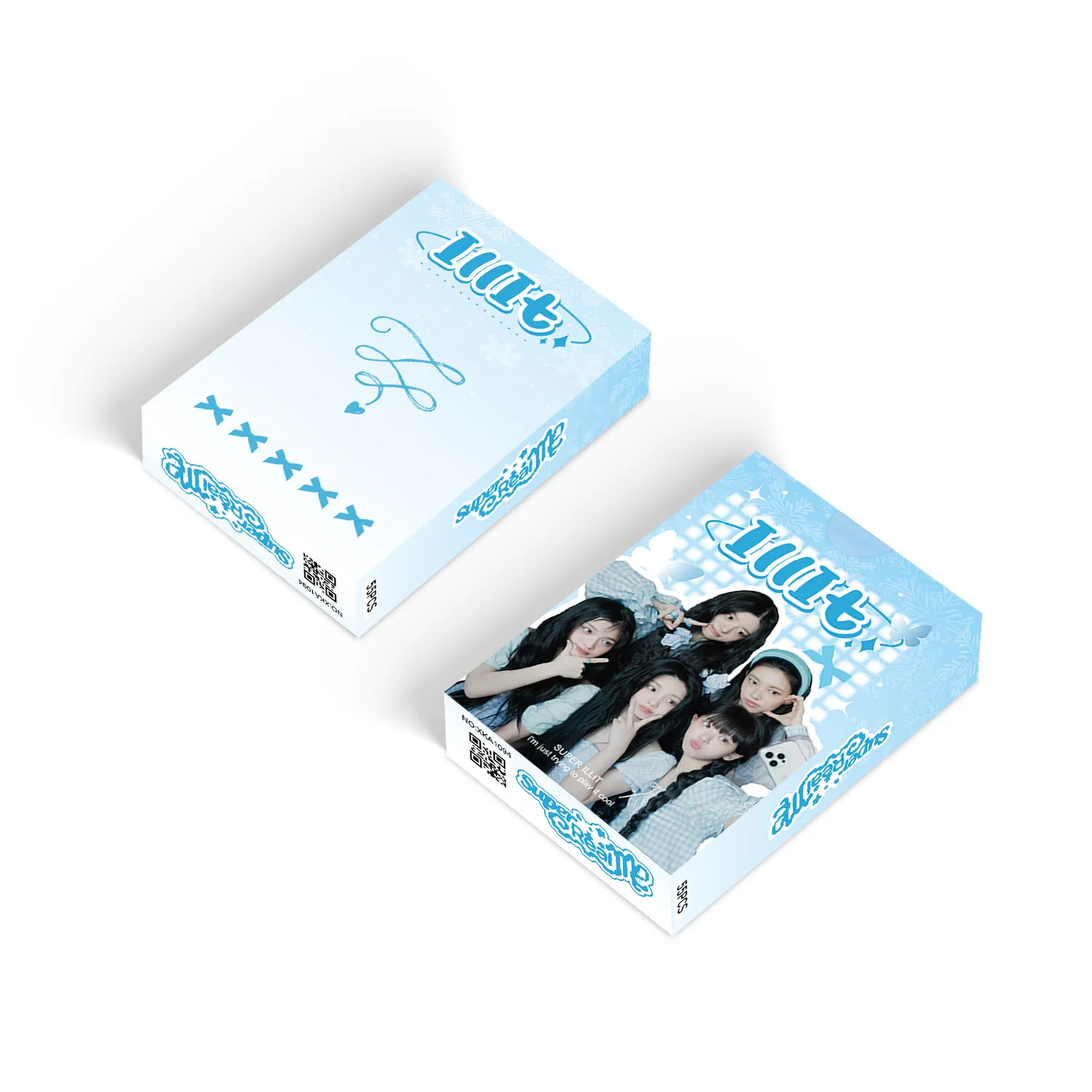 Imagem -06 - Illit Idol Álbum Magnético Cartões Lomo Yunah Minju Moka Wonhee Iroha Photocards de Alta Qualidade Presentes para Fãs Novo Álbum Conjunto 55pc