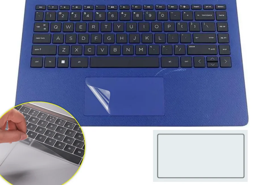 Matte Touchpad Protective film Sticker for HP laptop 14s-fr 14s-fq 14s-dr 14s-du 14s-dr5001TU 14s-fr0012au fq2010au TOUCH PAD