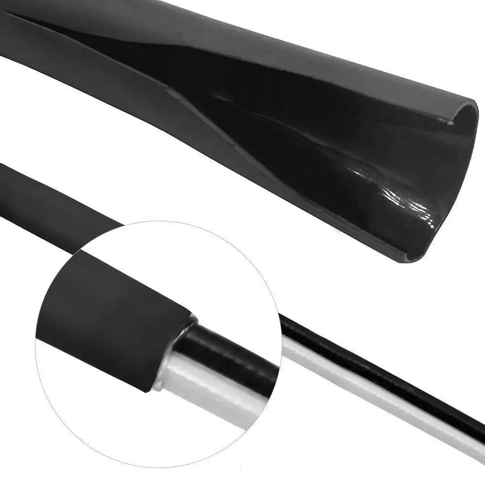 300 Stück schwarz-weißer Schrumpfschlauch 3:1 Kabelhülse Rohr Kombinationsbox-Set DIY Industrie-Stecker für den Heimgebrauch