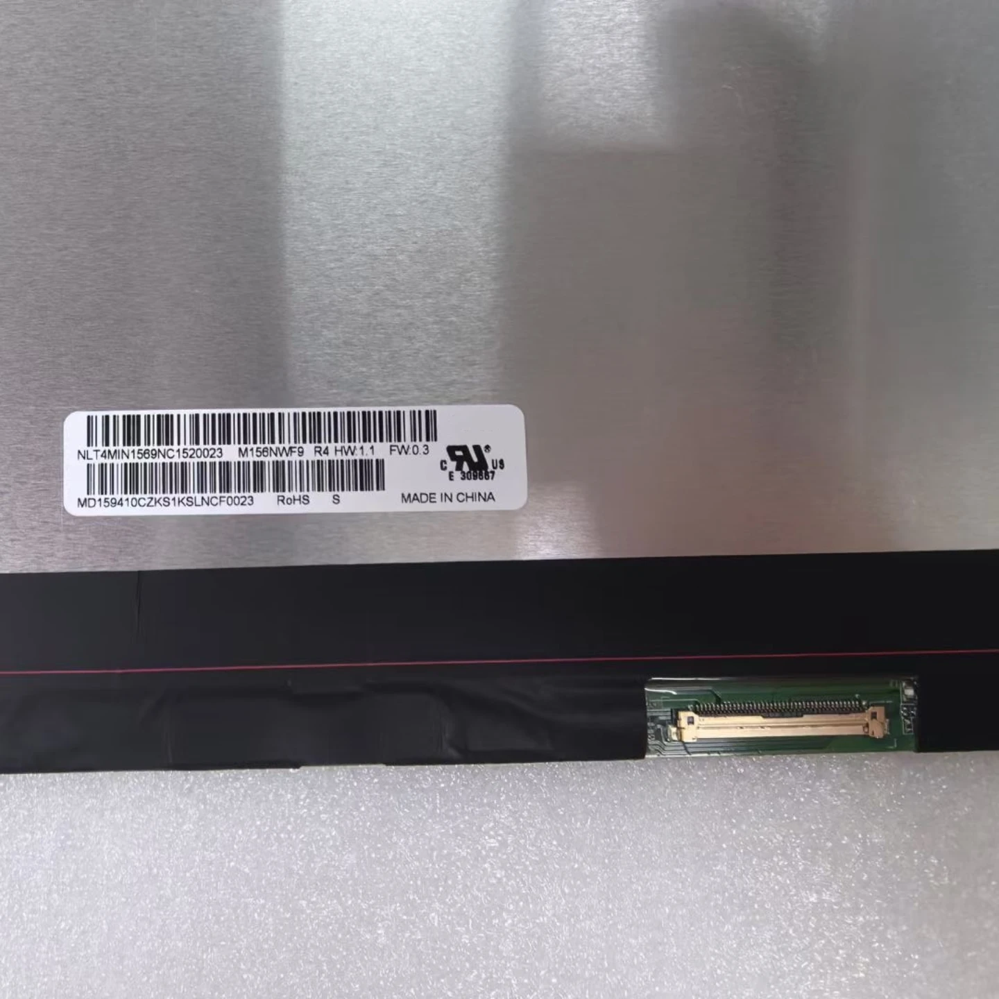 Schermo LCD per Laptop con pannello di ricambio a matrice da 15.6 pollici muslimr4 IPS
