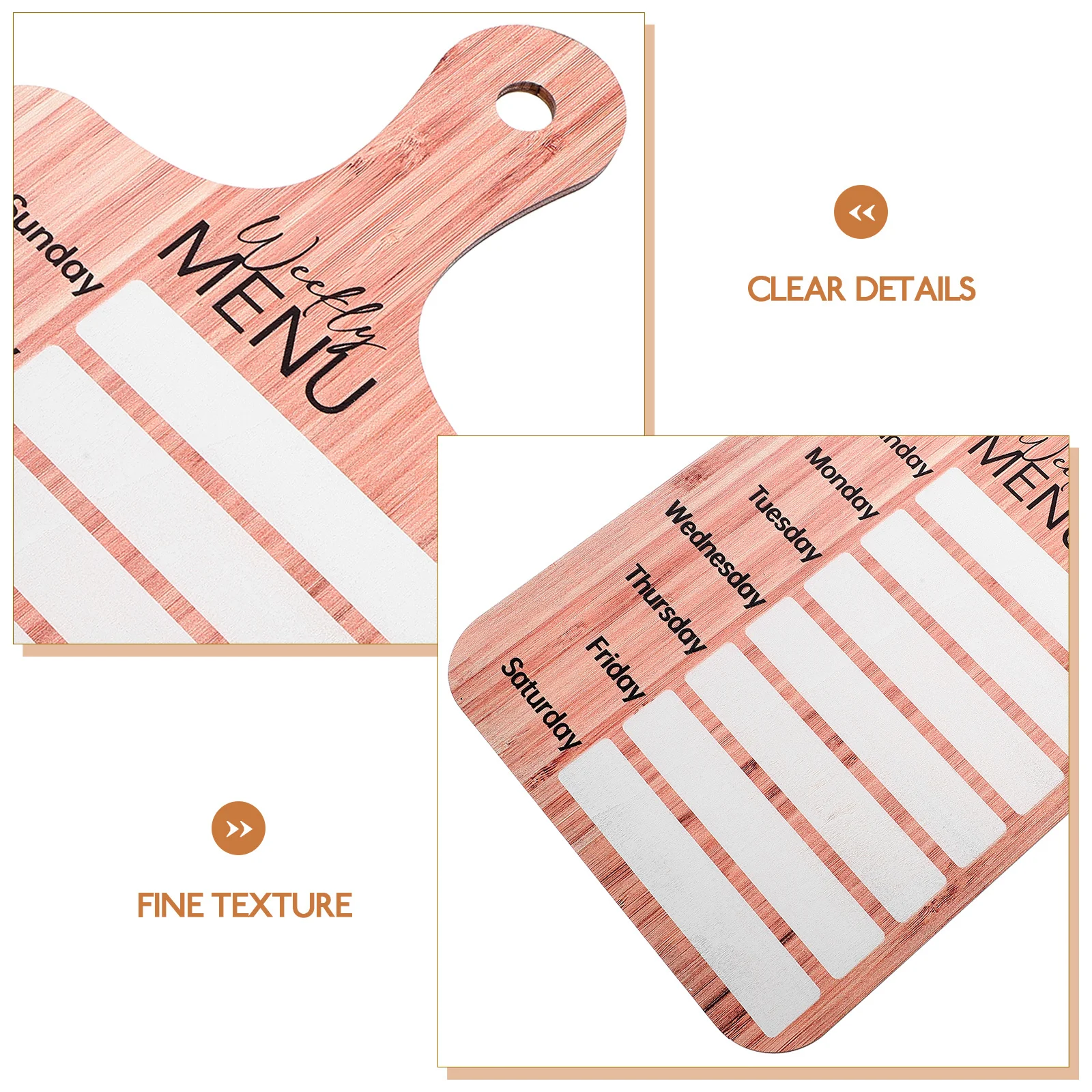 

1Set Multipurpose Magnetic Menu Board Fridge Calendar Meal Planner Writing Board Kitchen Organization Office Use