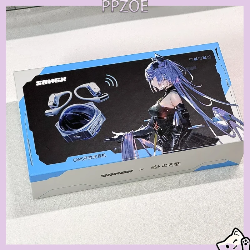 SONGX x Luo Tianyi Co‑Branded Wireless Bluetooth Earhooks High‑Quality Sound Sports Headset New Authentic Anime Earphones