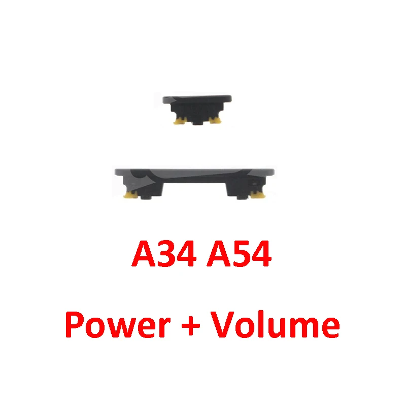 Phone Power Volume Button For Samsung Galaxy A04 A04e A04s A14 4G A24 A34 A54 5G New External On Off Side Key Repair Parts