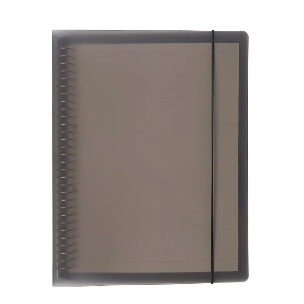 Lined Paper Loose Leaf Binder Journal Keeping 20 Holes Design Metal Ring Binder Stationery Replaceable Inner Refill
