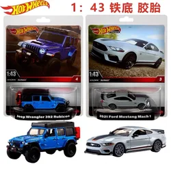 Hot Wheels Cars Jeep Wrangler Ford Mustang Mach AMG GT3 NISSAN SKYLINE GTR 1/43 Metal Die-cast Model Toy Vehicles HMD41