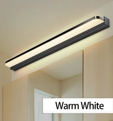 7W 9W 12W Modern LED Wall Light No Drilling Bathroom Cabinet Light Makeup Mirror Lights Waterproof Anti-Fog Vanity Lamp Fixture