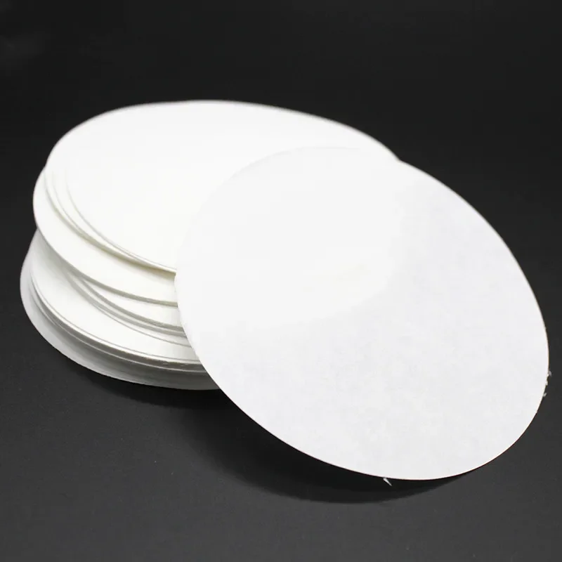 100pcs/set Medium-speed Qualitative Filter Paper 7cm Circular Laboratory Filter Paper Hole Diameter 10~20 Micron 0.2mm Thickness