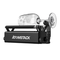 Atomstack Upgraded R3 Pro Rotary Roller with Separable Support Module and Extension Towers