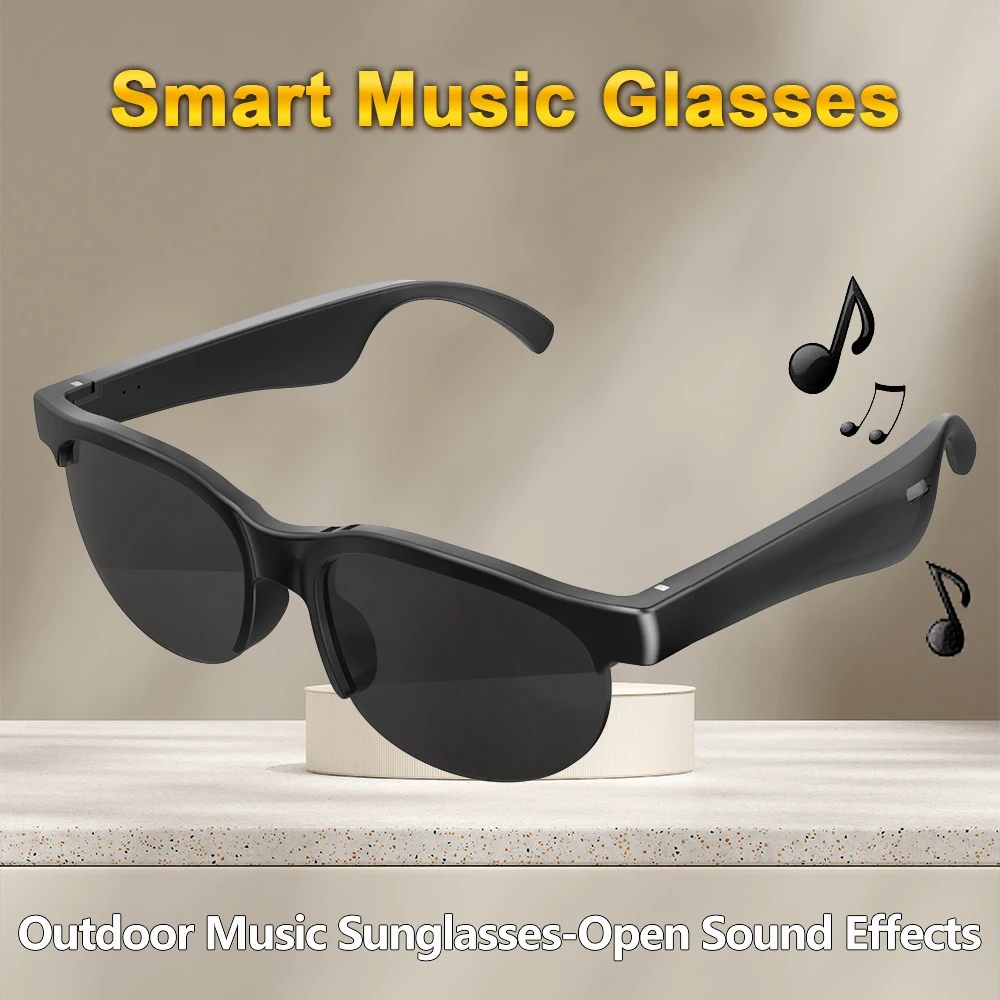 Smart music glasses sunglasses wireless Bluetooth 5.3 version new model suitable for summer casual sports music headphones