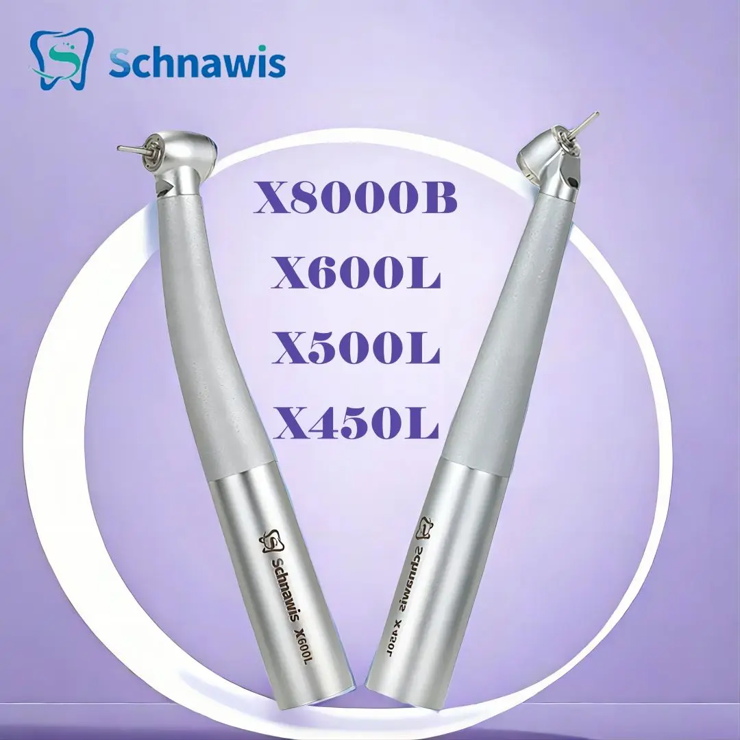 

Schnawis Dental High Speed Handpiece Internal Water Spray Hand piece Rotor Tip Ceramic Bearing X500L Air Turbine Dentistry Tools