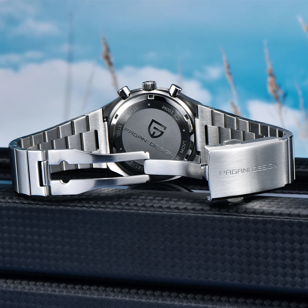 PAGANI DESIGN Men's Luxury Chronograph Watch PD-1819 Japan Miyota