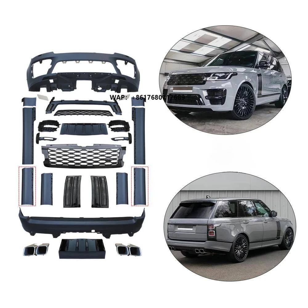 Body Kit for  Range Rover L405 2018-2022 Upgrade to SVO Style Body Kit PP Material No Need Change Headlamp