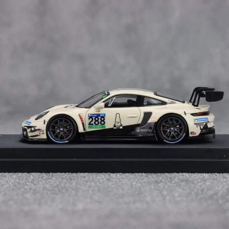 STAR RACE SR 1/64 911 GT3 R #288 Alloy Motor Vehicle Toy Die-casting Metal Model Collection Boy Christmas Gifts