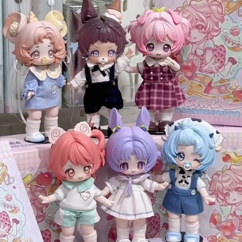 COME4FREE Bonnie Dessert Kindergarten Series BJD Blind Box Bonnie Mystery Boxes Trendy Play Figure Girl Birthday Gift Cute Doll