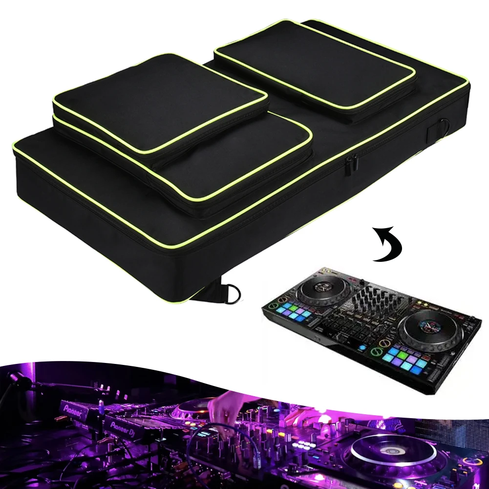 Carrying Case Anti-scratch Protective Case with Adjustable Shoulder Strap Portable Carrying DJ Gig Bag for Pioneer DJ DDJ-FLX10