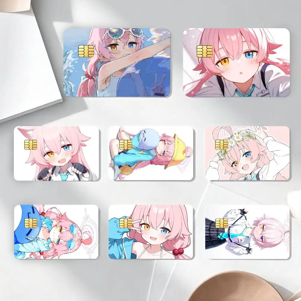 B-Blue H-Hoshino Takanashi A-ArchiveS Stickers Credit Debit Card Film Skin  Credit Card Skin Stickers For Bank Card Bus Metro