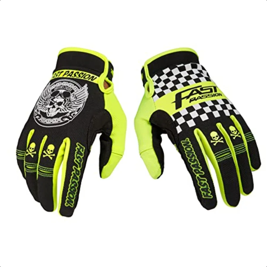 

Мотоциклетные перчатки для мужчин и женщин, перчатки для бездорожья и мотокросса с противоскользящими функциями ATV BMX MX MTB для езды на велосипеде