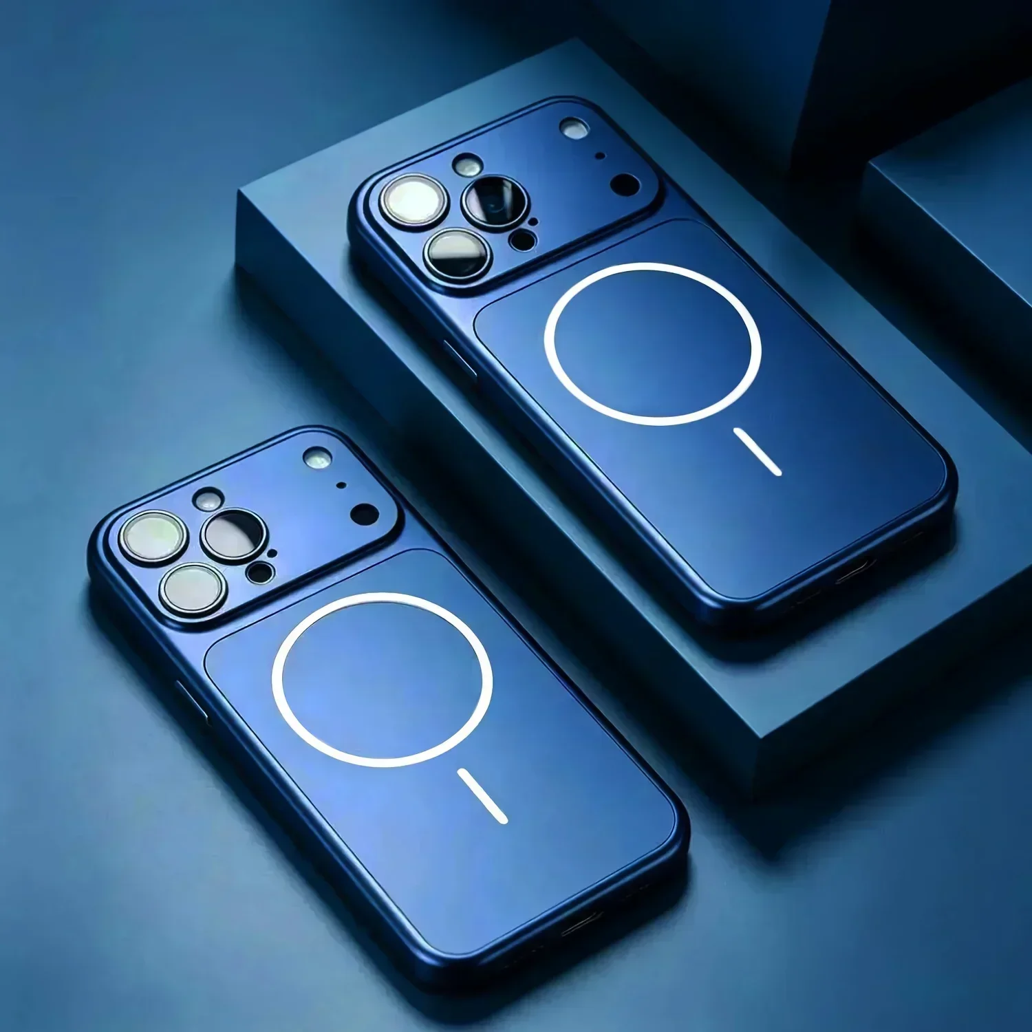 Luxury Luxury Matte for Magsafe Magnetic Charging Armor Plating Phone Case for IPhone 18 16 17 14 15 13 Pro Max Large Window PC Cover - Aliexpress Deal
