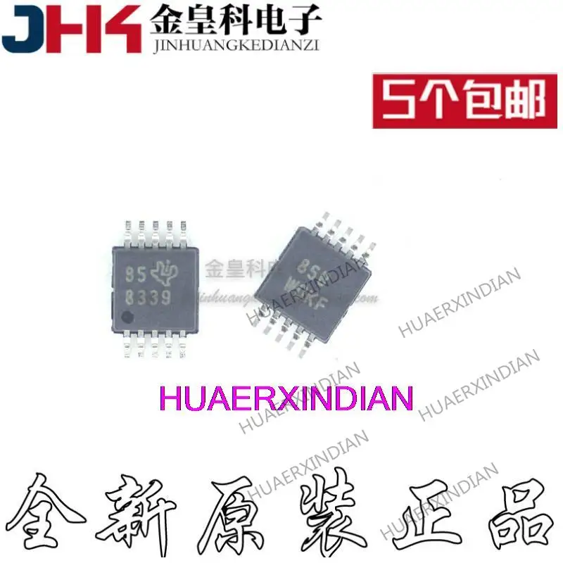 

10PCS Original ADS8339IDGSR Print 8339,16ADC, VSSOP-10