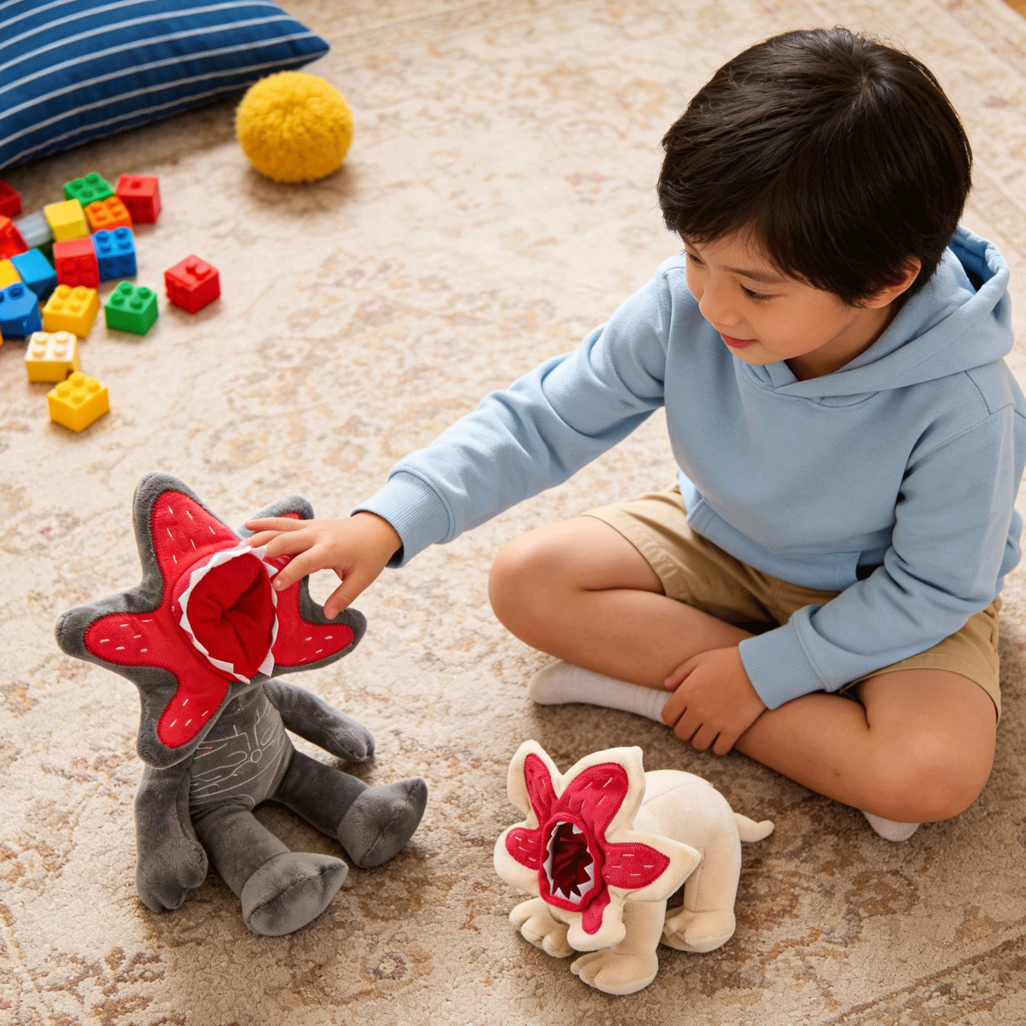 Urocze pluszaki Demogorgon, postacie z kreskówek, zabawki pluszowe, prezenty urodzinowe dla dzieci, chłopców, dziewczynek na Halloween.