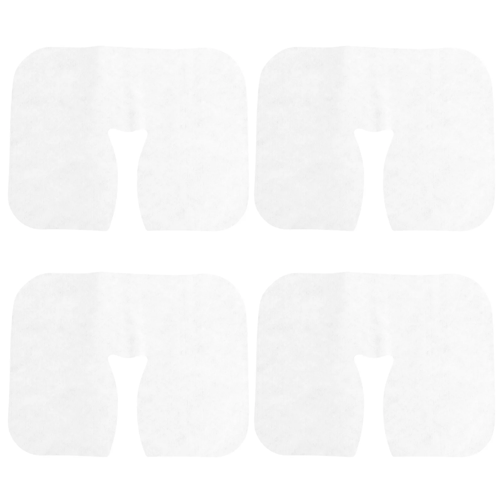 100Pcs Disposable Soft Bed Pillow Towel Cover Breathable Face Hole Mat Massage Headrest Hole Cushion for Beauty Salon Spa