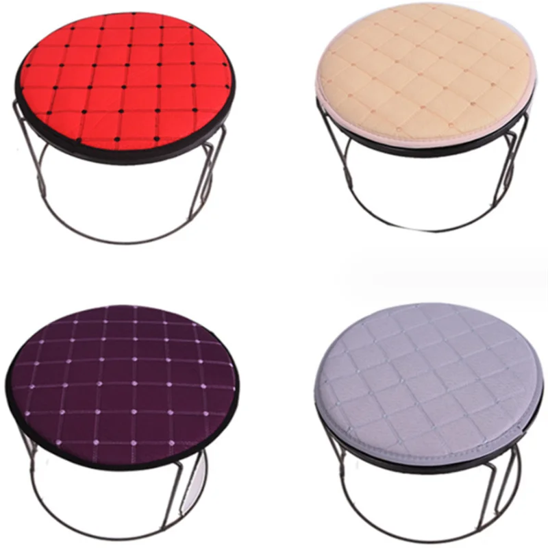 Home Chair Seat Cushion Pad Round Chair Cushion Home Kitchen Office Chair Seat Pads Cushion Diam 30cm