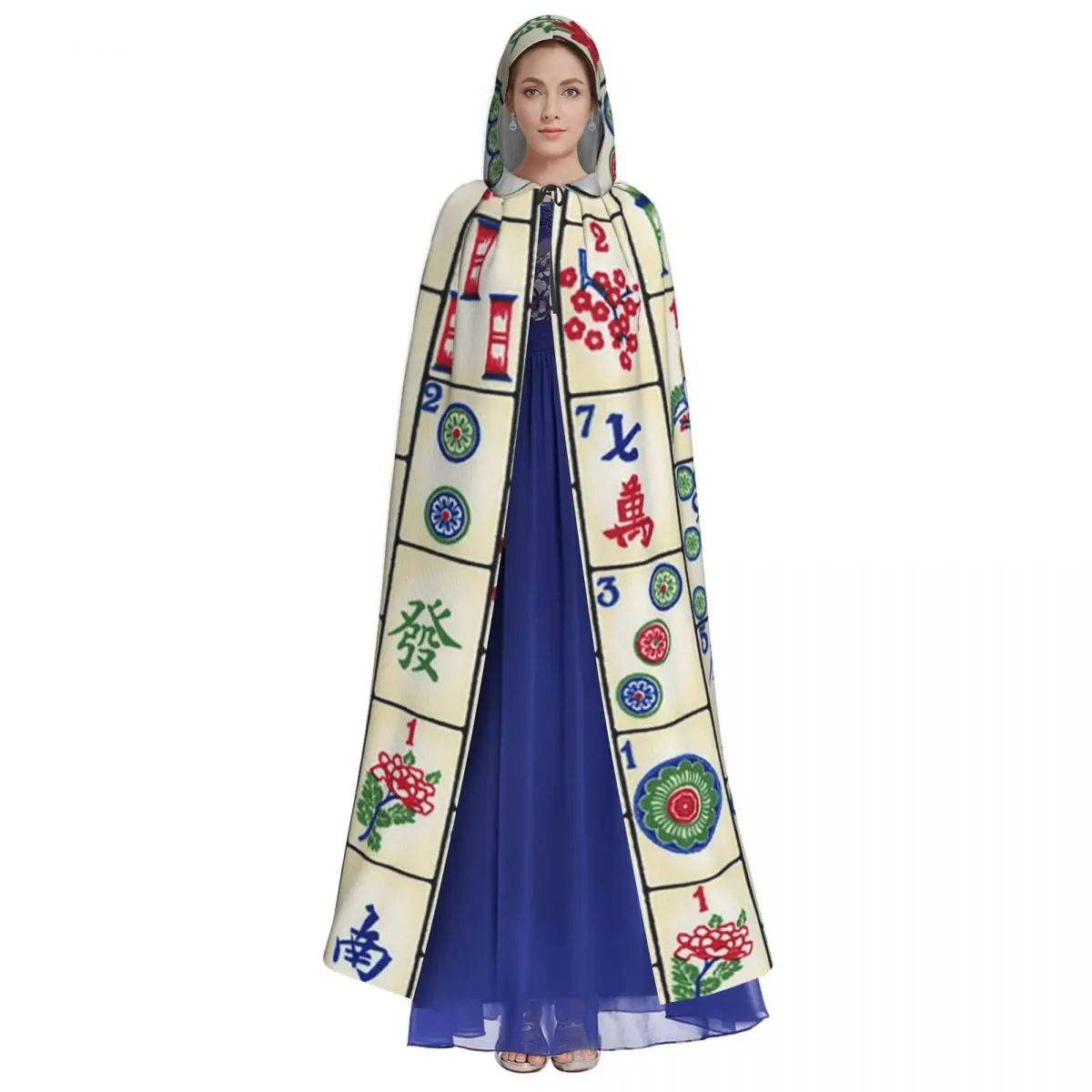 جونغ بلاط نمط طويل مقنعين عباءة الساحرة القرون الوسطى زي تأثيري كيب هالوين معطف الكبار للجنسين