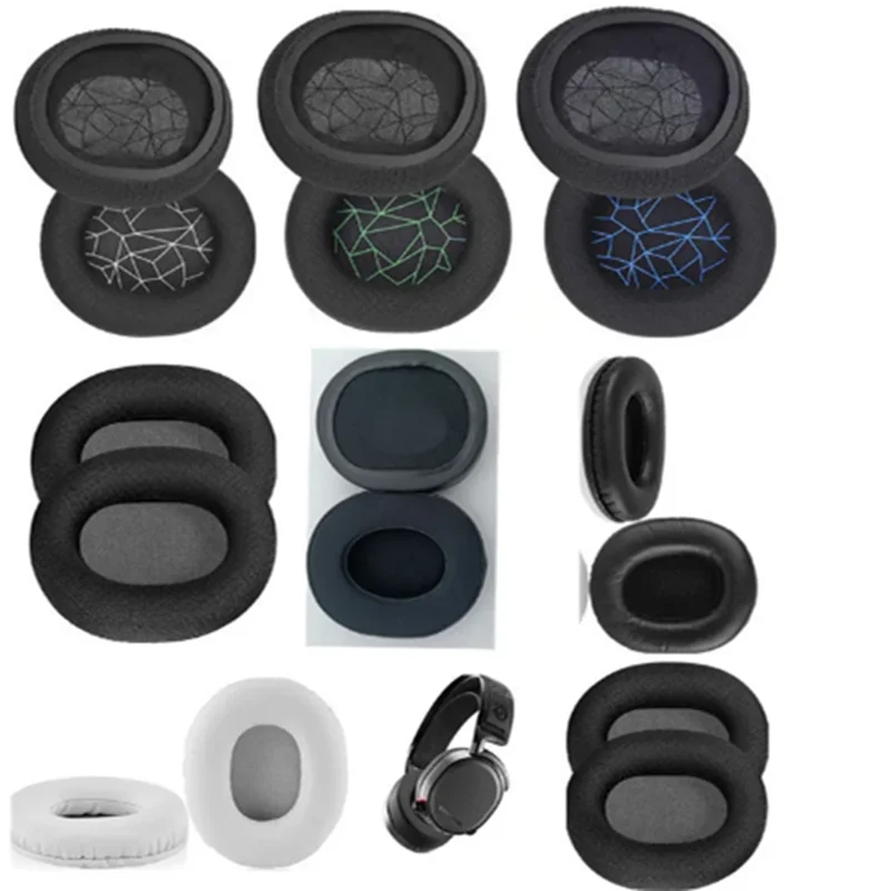 

Replacement Ear Pads Cushion Compatible with SteelSeries Arctis 3 5 7 9 Arctis 1 / Arctis pro Lossless Wireless Gaming Headset