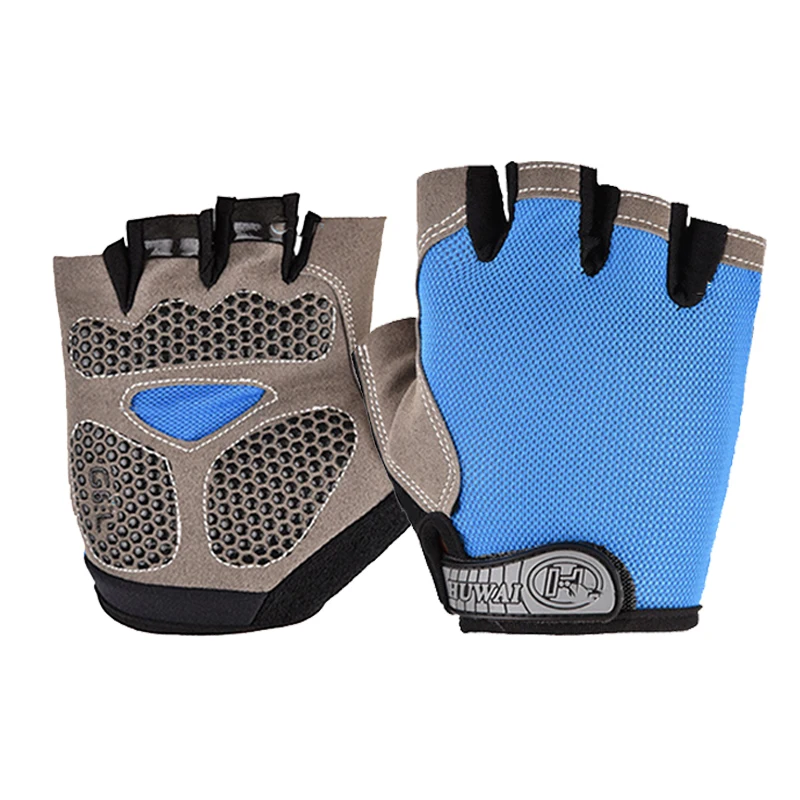 

Summer Cycling Anti-slip Anti-sweat Anti-shock Women Men Gloves Half Finger Breathable Sports Glove Bike Bicycle Glove G001