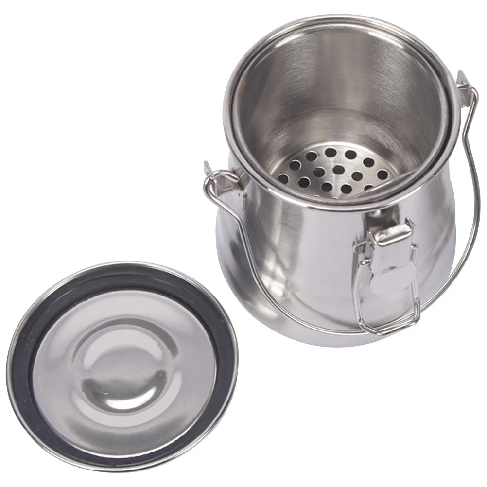 

Watercolor Pen Washer Light Painting Brush Cleaner Stainless Steel Cleaning Bucket