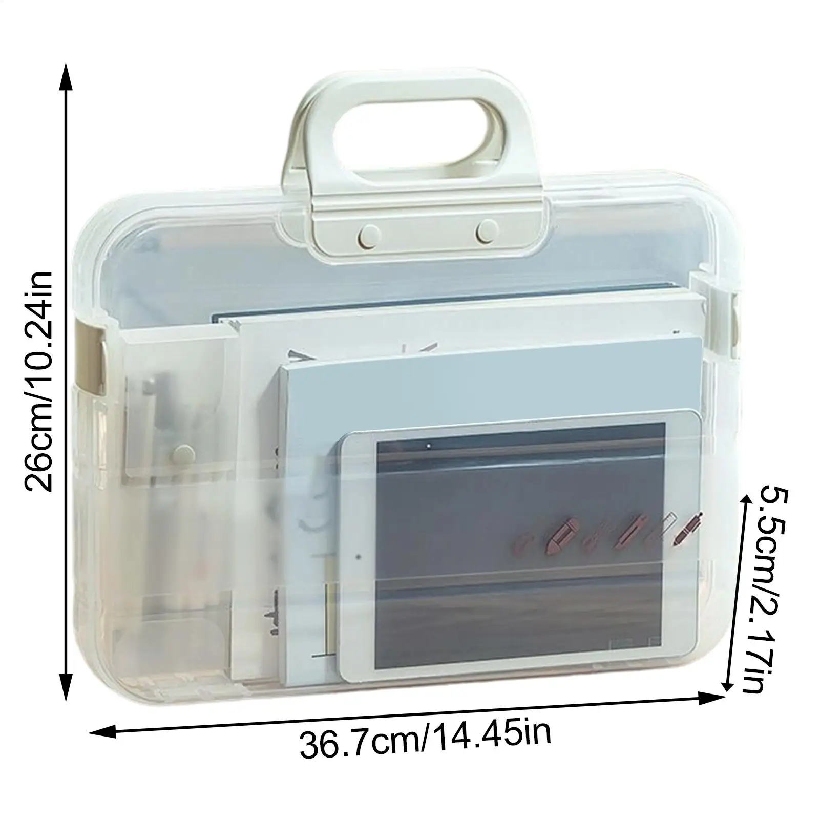 Folders For Documents Large Dustproof Storage Pouch Filing Folder Document Storage Organizer For Paper Book Notebook School