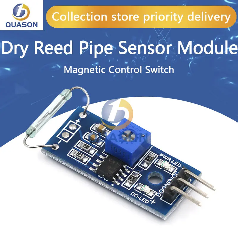 Dry reed pipe sensor module magnetron module dry reed switch magnetic control switch