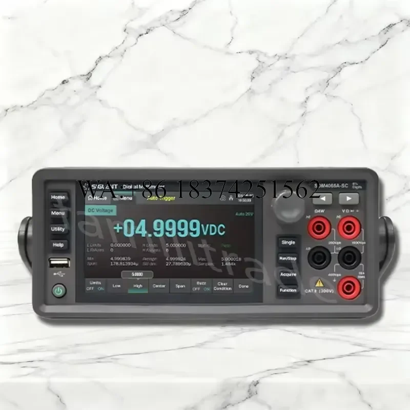 Wmwmnu 1PC for SDM4065A 6.5 Digit Digital Multimeter SDM4000A Series 50k Rdgs/s True RMS 5 Inch Touch Screen Data