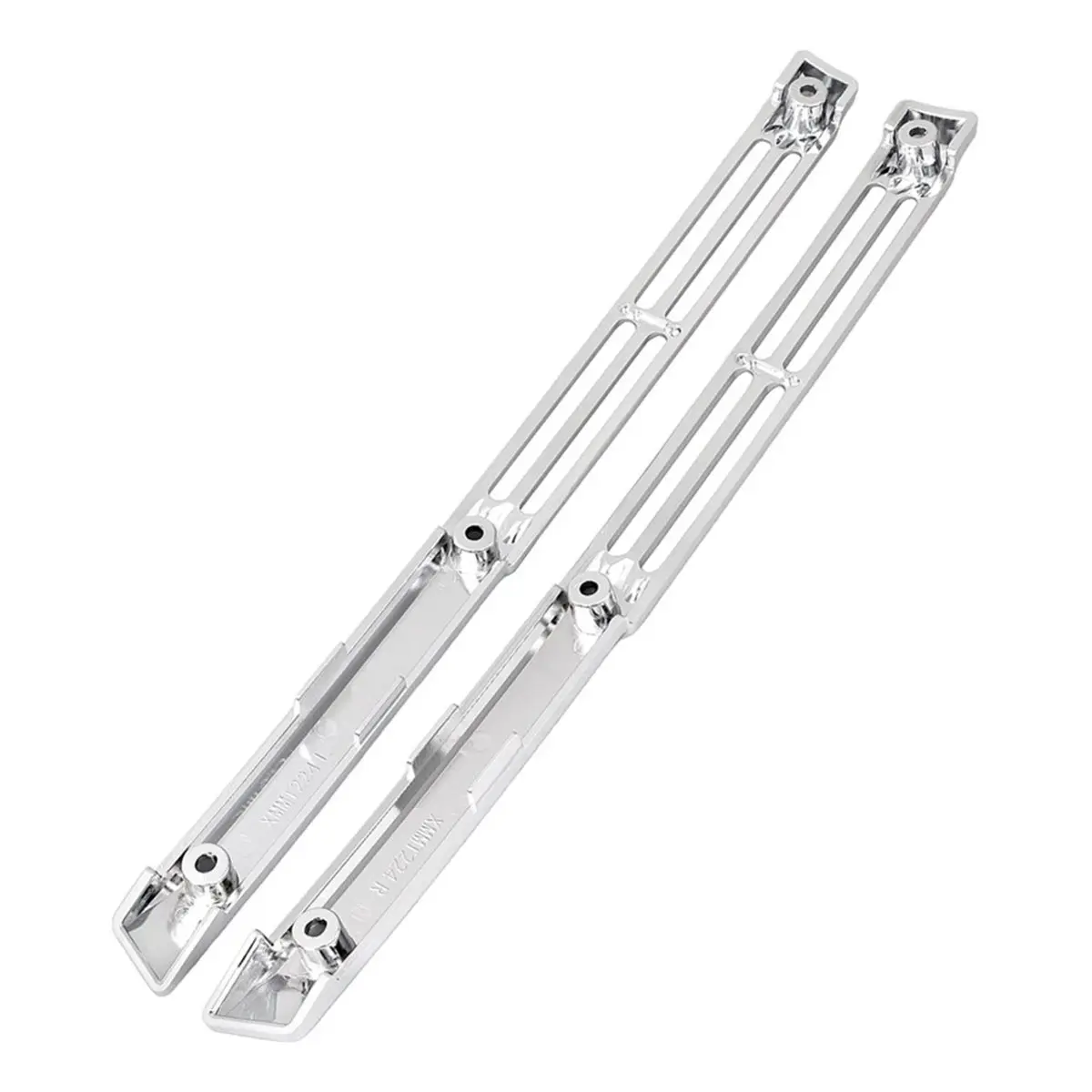 ABQE 1Pair Chrome Fairing Side Molding Trim for Honda Goldwing GL1500 GL1500A 1988-2000 Motorcycle Fairing Side Trim Strip