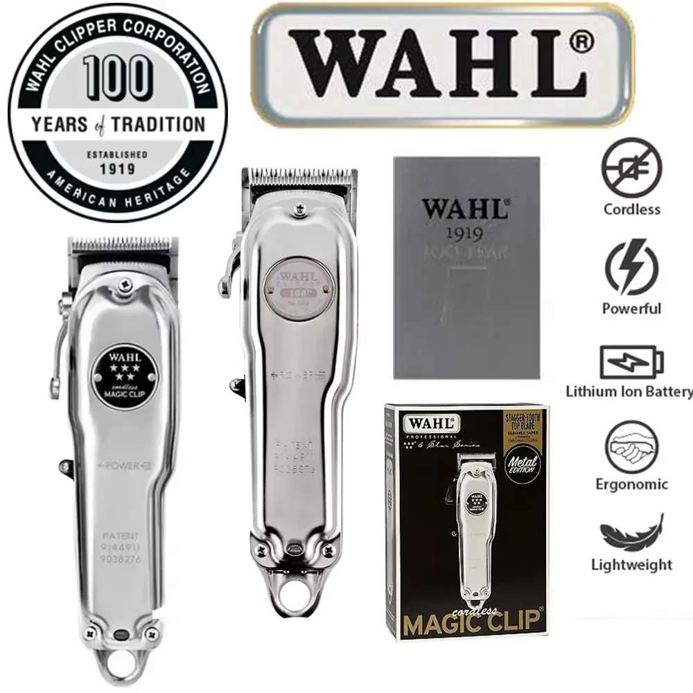 wahl-professional-8148-magic-clip-combo-barber-cordless-hair-clipper-hair-trimmer-foil-shaver-for-barbers-and-stylists
