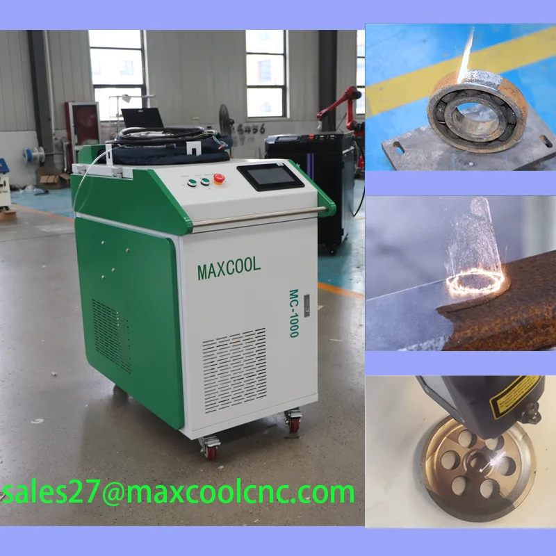 2025 New High-Power Air-Cooled Pulse Laser Cleaning Machine for Mold Cleaning Wood Furniture Paint Removal