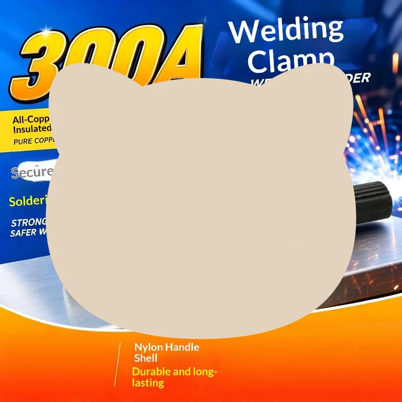 Welding Stinger 300A Welding Rod Holder Heavy Duty Clamp Plier For Sheet Metal Fabrication Small Space Automotive Frame Repair