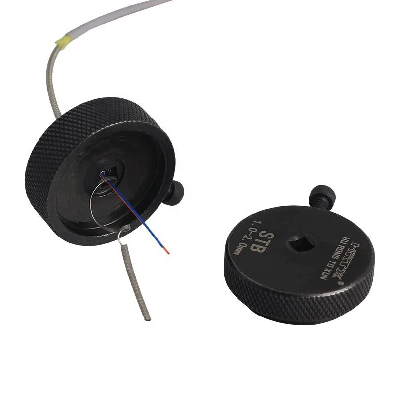 Função de talhadeira de cabo blindado de fibra óptica portátil, máquina-ferramentas, descascador de fibra óptica fstr para cabo blindado