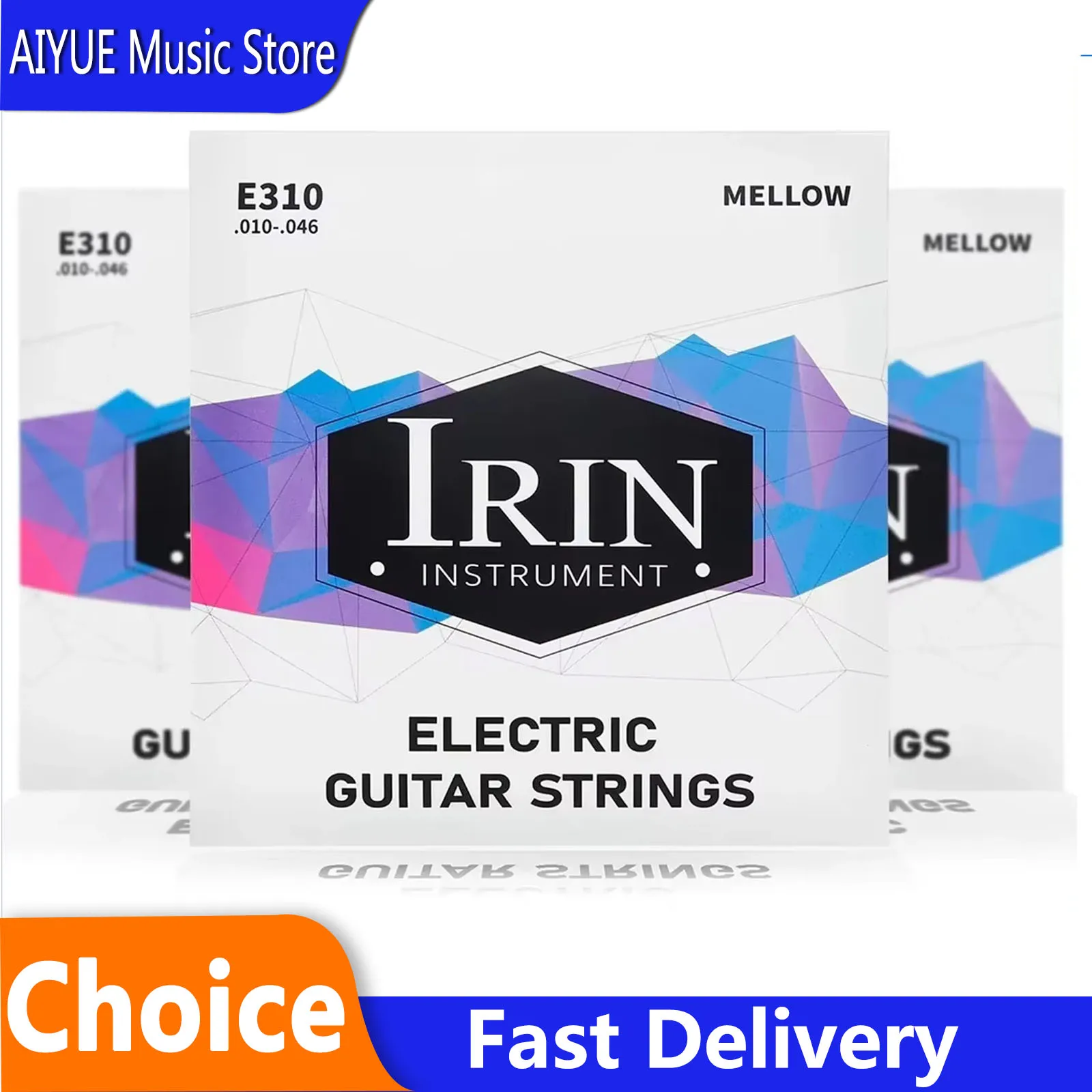 IRIN Electric Guitar String Hexagonal Alloy Mellow High Carbon Steel Core Wire Protective Coating Electric Guitar Parts
