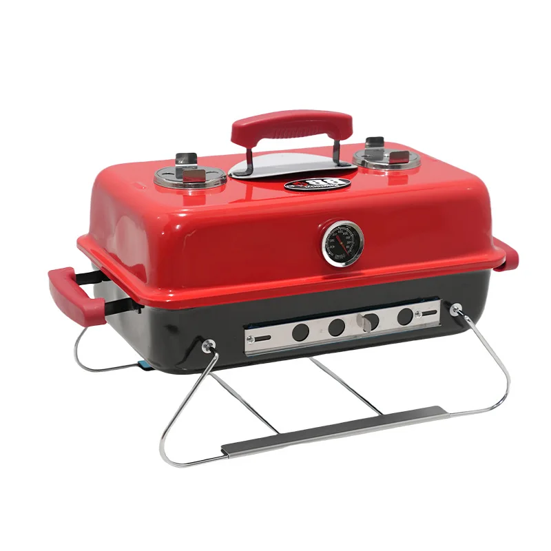 

Portable Outdoor Folding Grill Camping Charcoal Folding