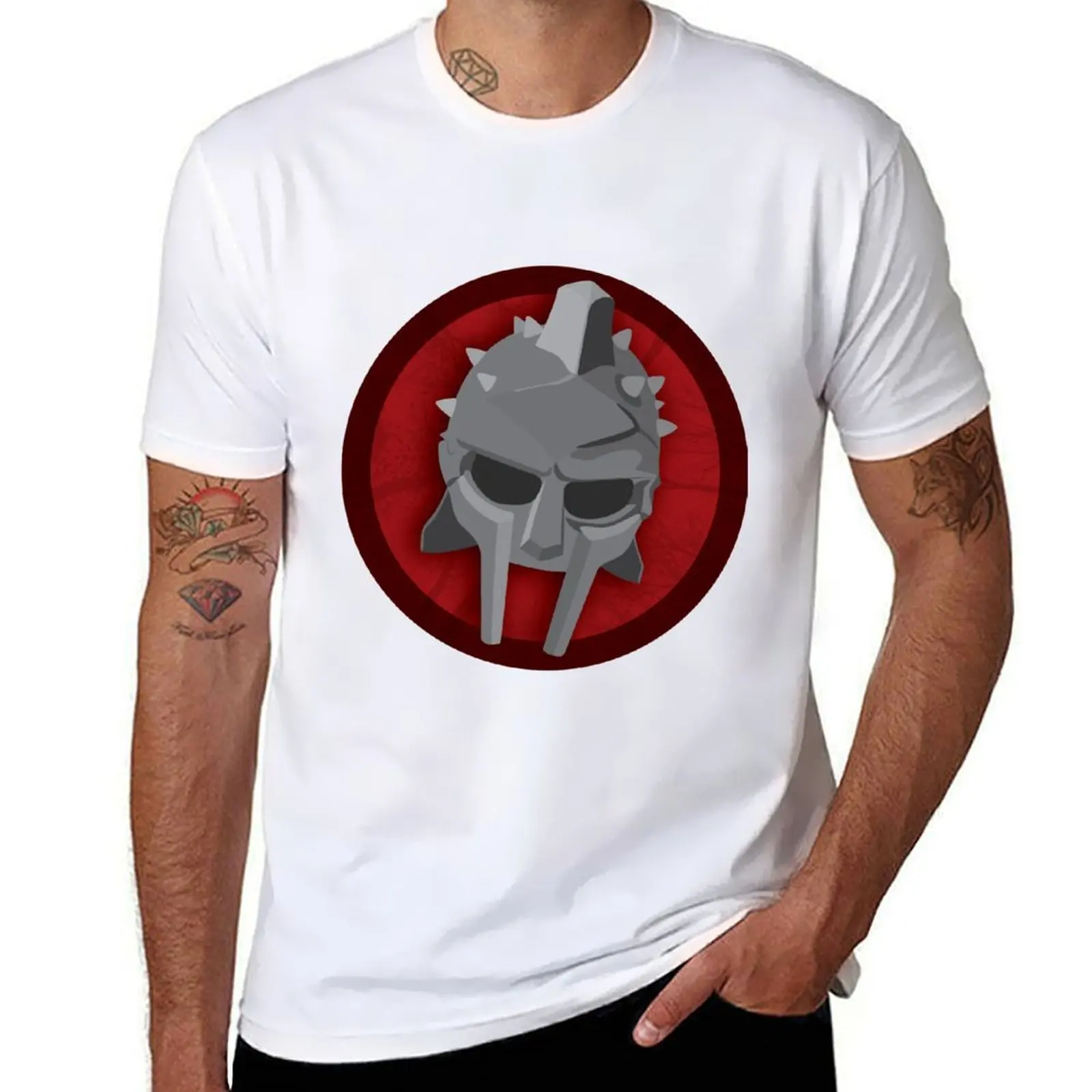 

Gladiator Helmet T-Shirt t shirts for man cotton g man t shirts for men T-Shirt