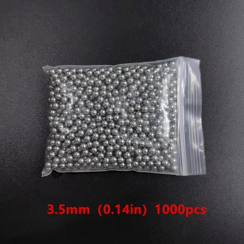 Bille en acier à haute teneur en carbone de petite taille, matériau industriel de précision, accessoires de roulement de vélo, 1000 pièces, 12 pièces, 1 jeu, 3/3mm, 2mm, 4/4mm