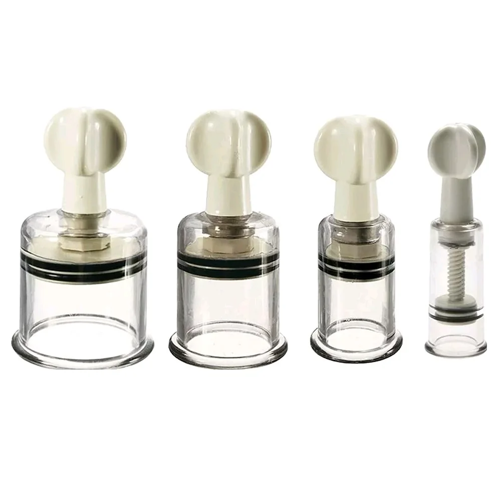 

Rotating Handle Vacuum Body Muscle Massage Cans Suction Enhancer Anti Cellulite Acupuncture Vacuum Cupping Cups Nipple Enlarger