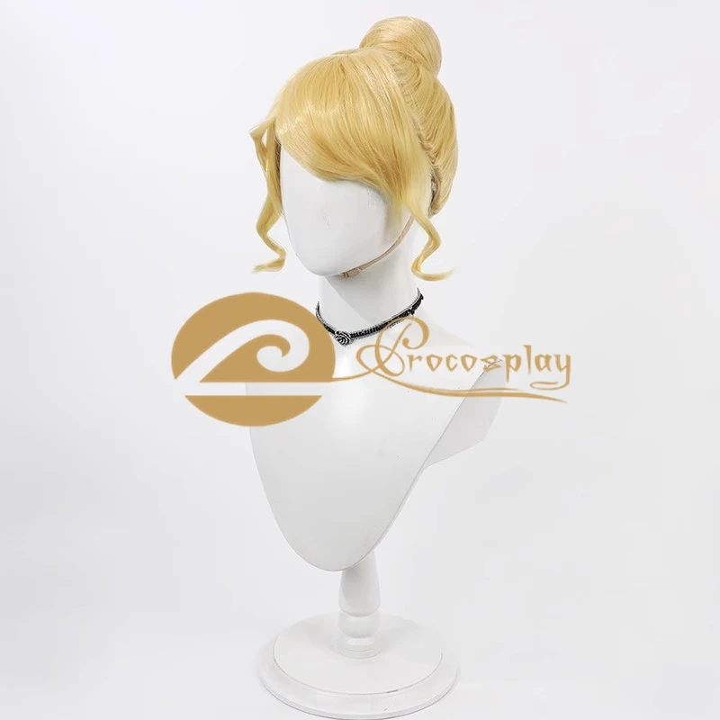 Cartoon Assepoester Cosplay Pruik Vrouwen Haar Cos Accessoires voor Halloween